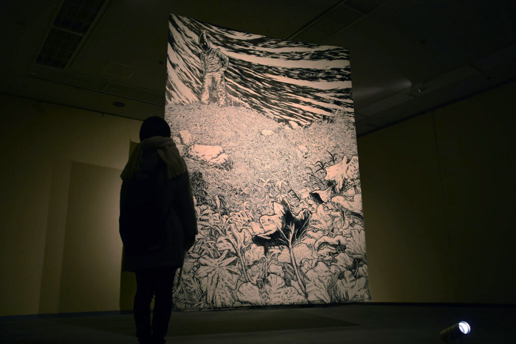 尾花賢一　滞在制作